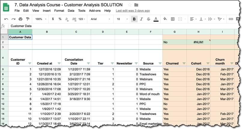 thêm màu sắc vào các cột